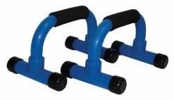 Tunturi Push Up Bar PVC Zwart-Blauw - Fitshop
