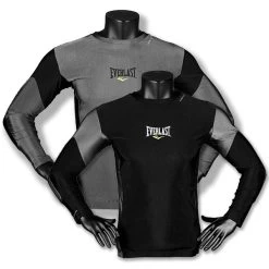 Everlast Men's L/S Rash Guard Contrast Panel - Fitshop