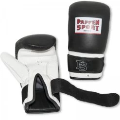 Paffen Sport Bokshandschoen Pro | Leer Zwart-wit - Fitshop