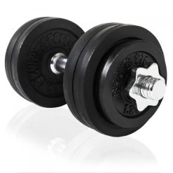 Taurus Dumbbell Korte Halter 15 Kg - Fitshop