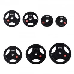 Taurus 3G Pro Halterschijven 30 Mm Gerubberd - Fitshop