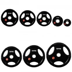 Taurus 3G Halterschijven 50 Mm Gerubberd - Fitshop